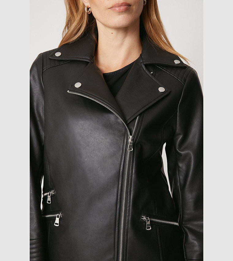 Wallis black biker clearance jacket