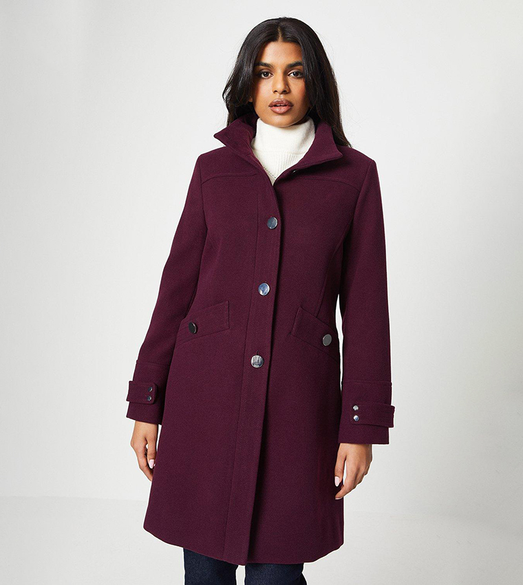 Wallis purple clearance coat