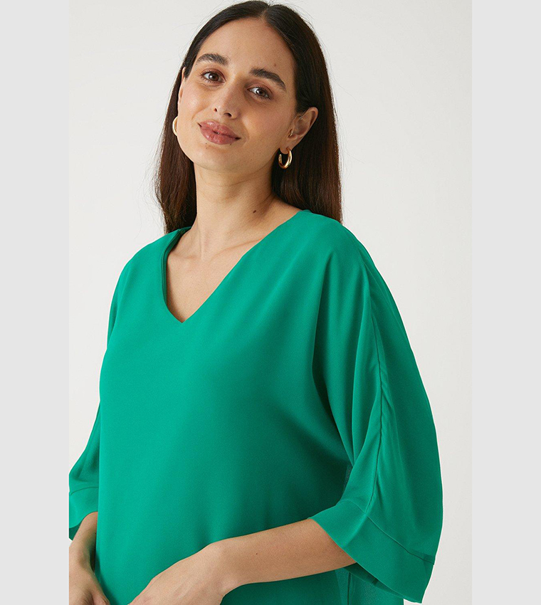 wallis v neck tops