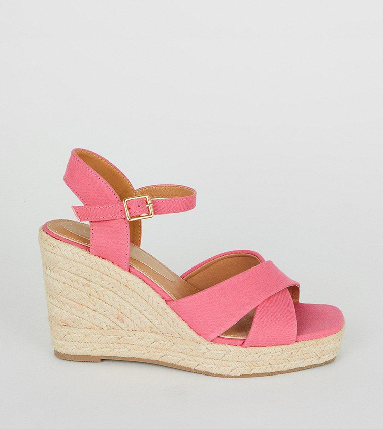 Buy Wallis Rosita Crossover Two Part Espadrille Wedges Sandals In