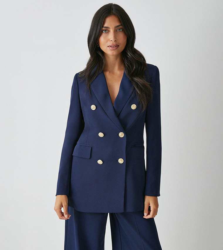 Wallis hot sale navy blazer