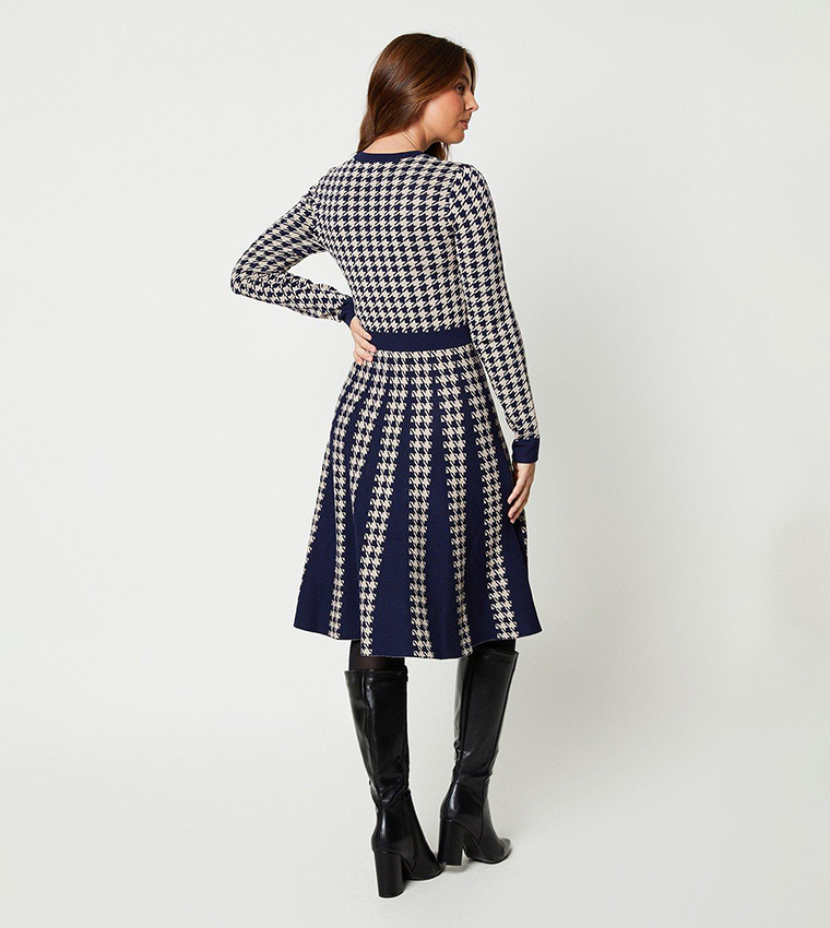 Wallis polka dot hotsell fit and flare dress