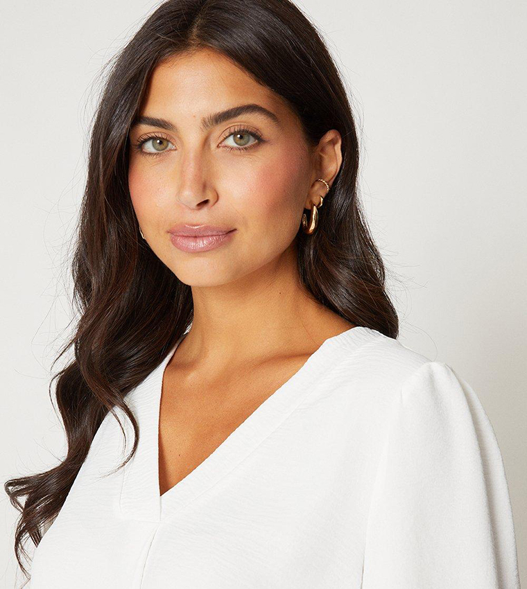 Overhead V-Neck Top