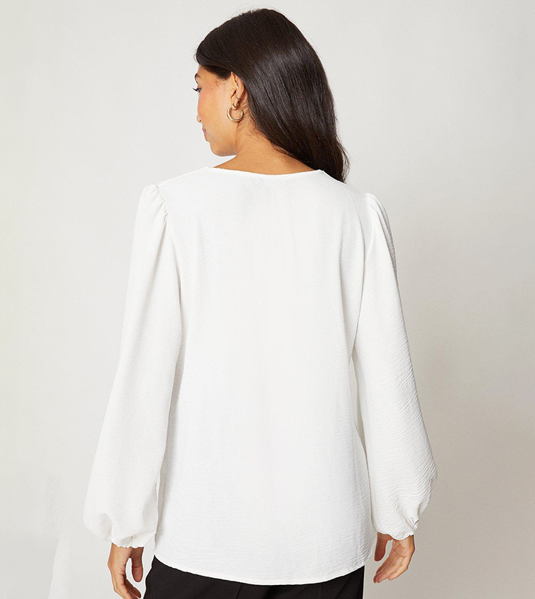 Overhead V-Neck Top