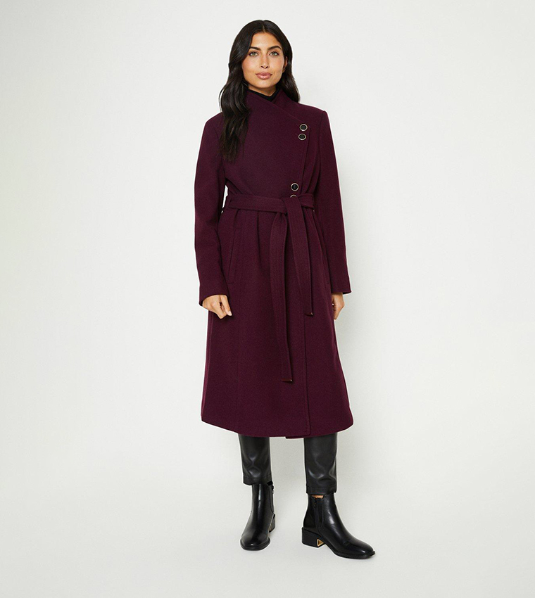 Berry 2024 wrap coat