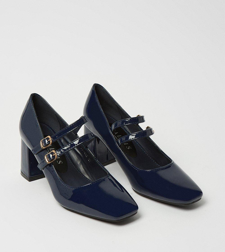 Buy Wallis Dylan Patent Mary Jane Shoes In Navy 6thStreet UAE