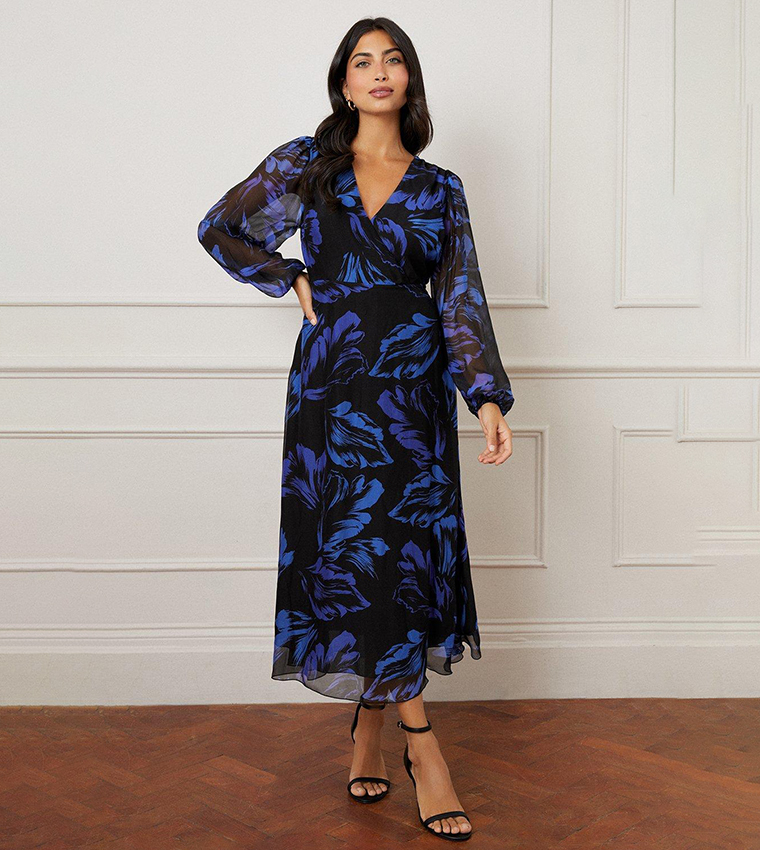 Wallis floral maxi clearance dress