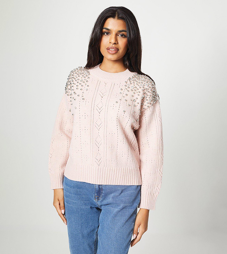 Wallis studded outlet jumper