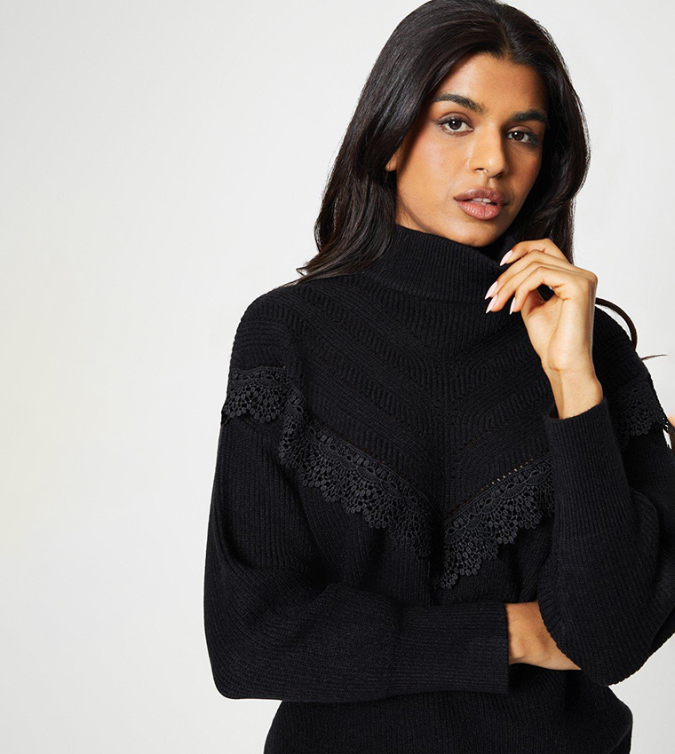 Wallis top black jumper