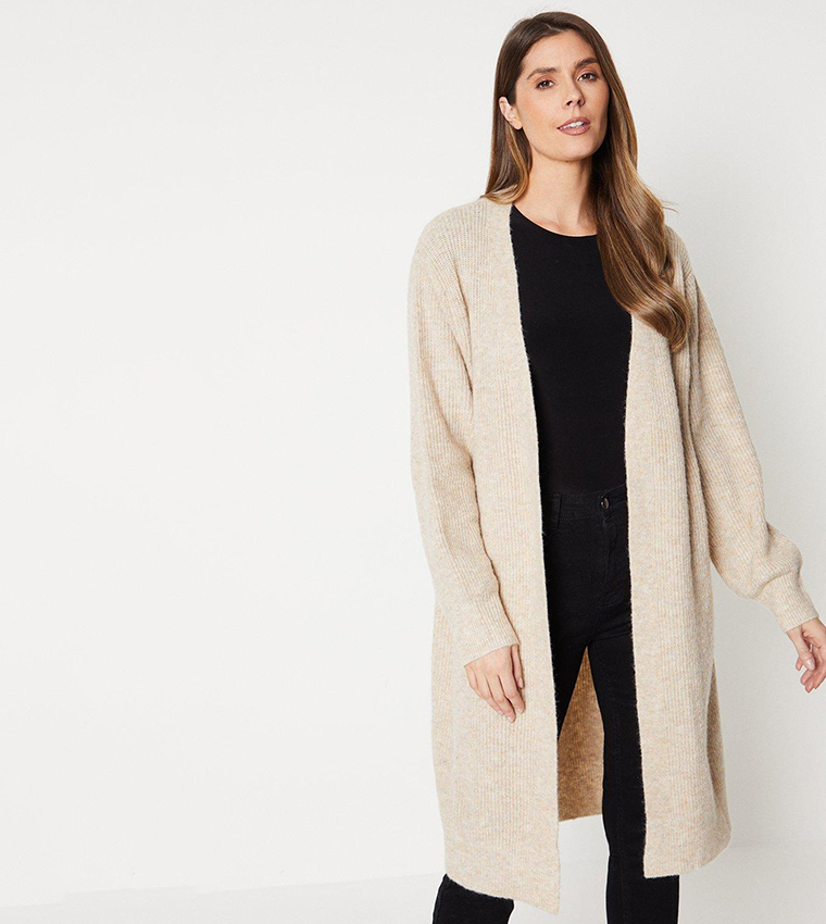 Long cosy cardigan best sale