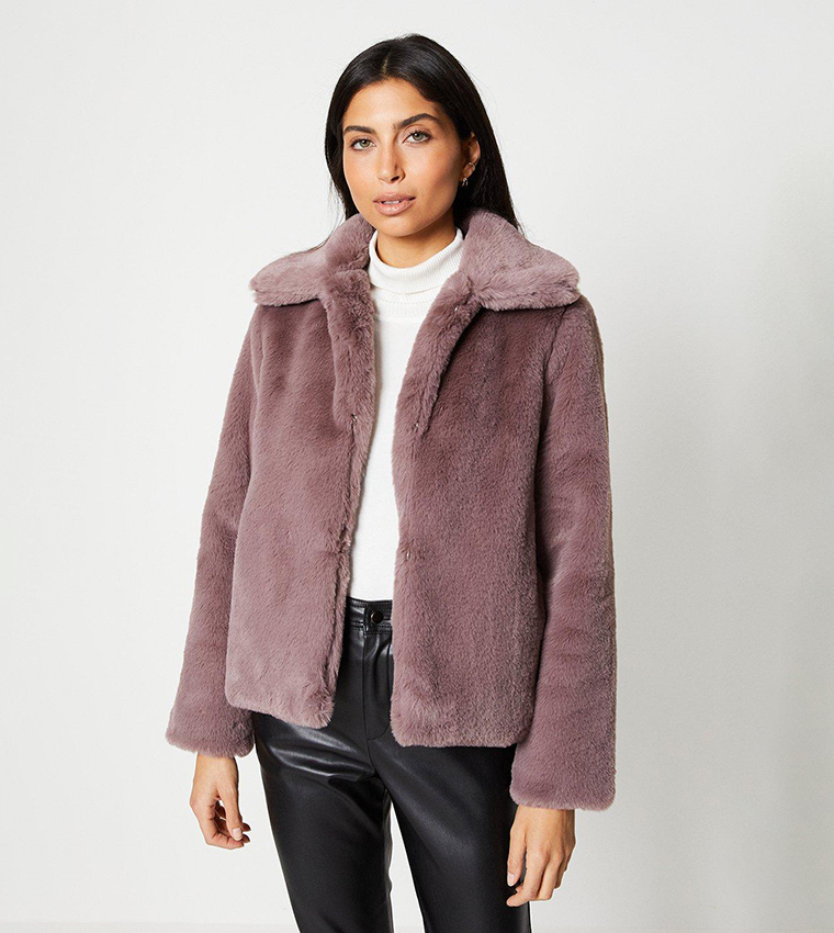 Wallis clearance fur jacket