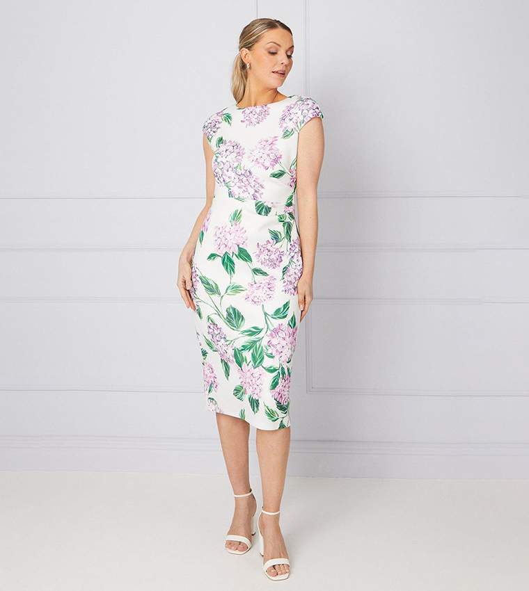 Floral pencil dresses best sale