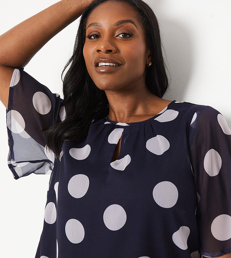 Mini dot print top main image 1