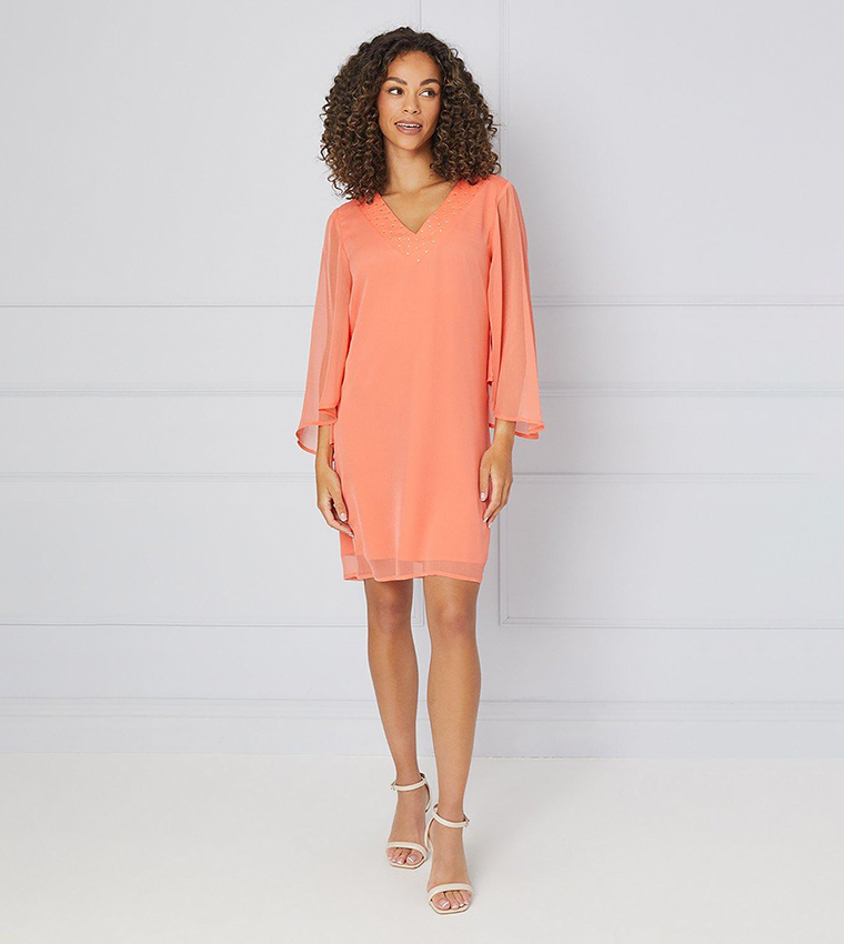 Wallis embellished overlay dress hot sale