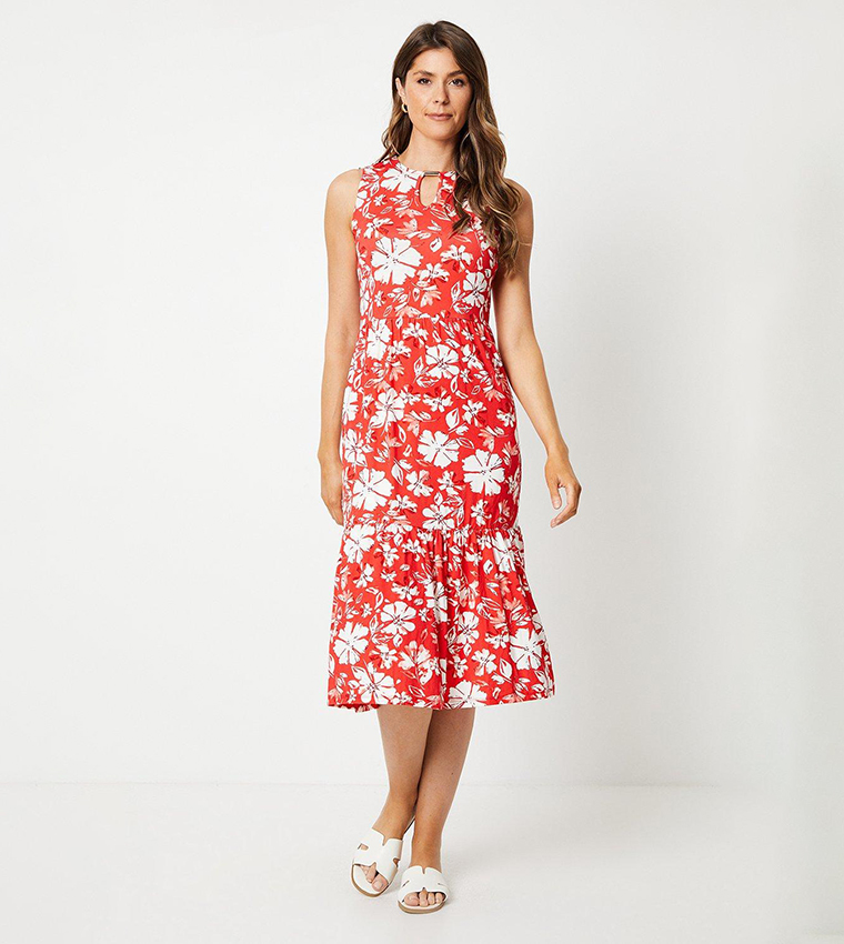 Wallis coral dress hot sale