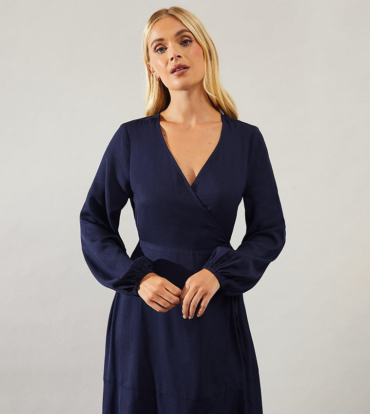 Wallis Wrap Around Dress Petite Wrap Dress Wallis Petite Dresses
