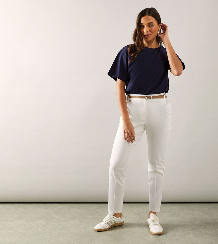 wallis cigarette trousers Petite white cigarette popular trousers