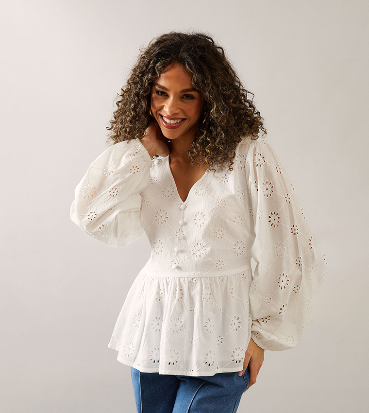 peplum casual tops