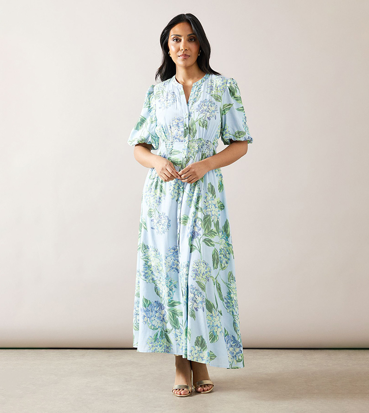 Wallis Petite Dresses Wallis Floral Maxi Dress Wallis Summer - Main Image