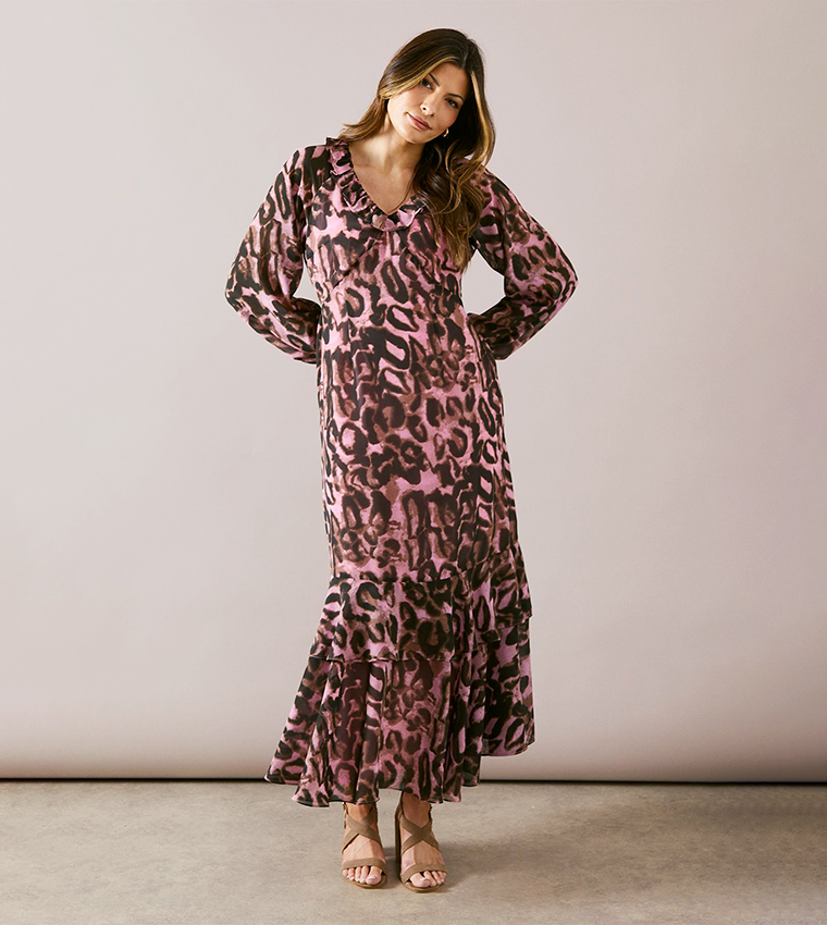 Wallis Animal Print Maxi Dress Nichiei Tls Dress Deals Wallis