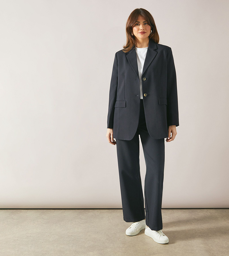 Single Breasted Two Button Blazer