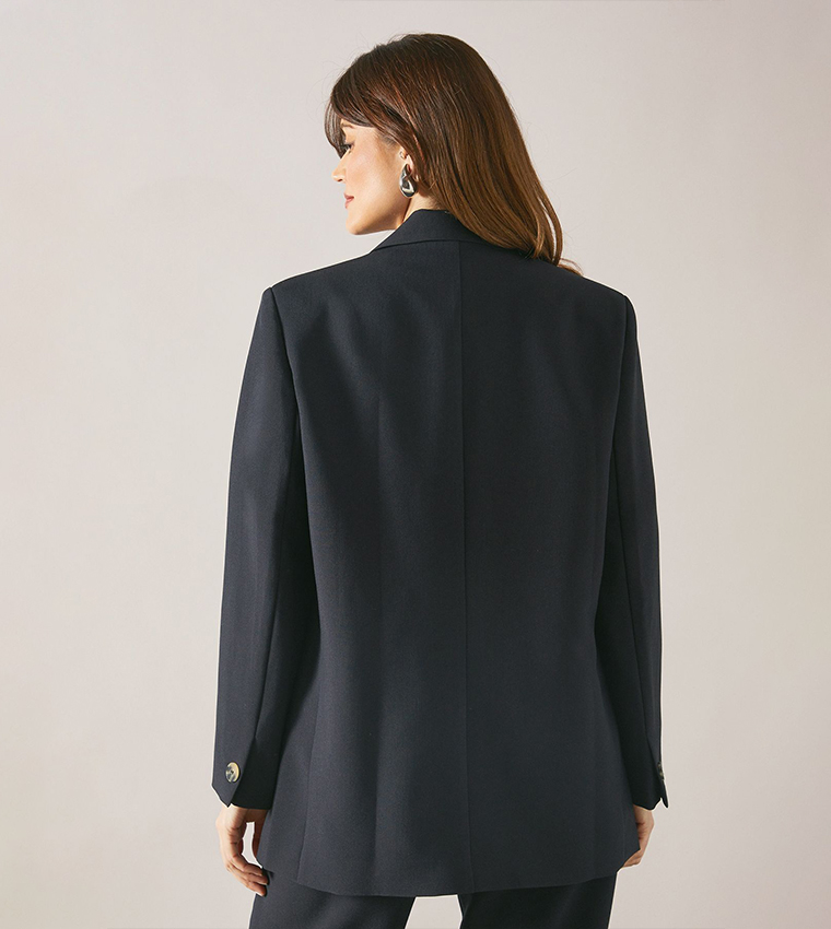 Single Breasted Two Button Blazer