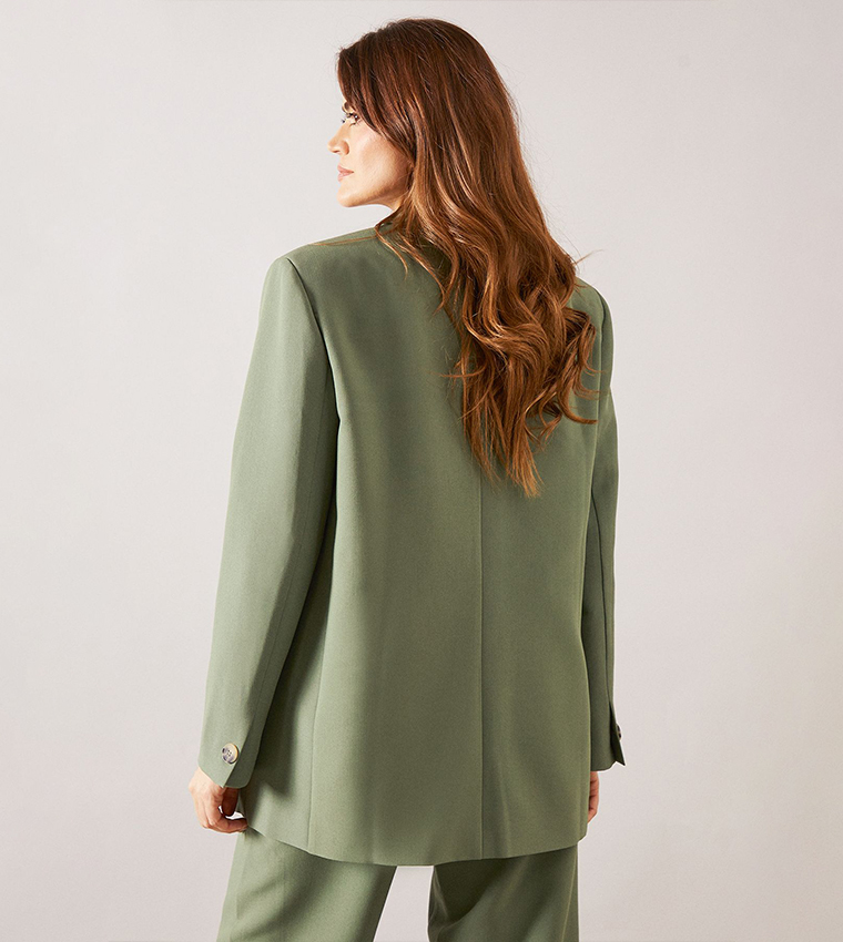 Single Breasted Two Button Blazer