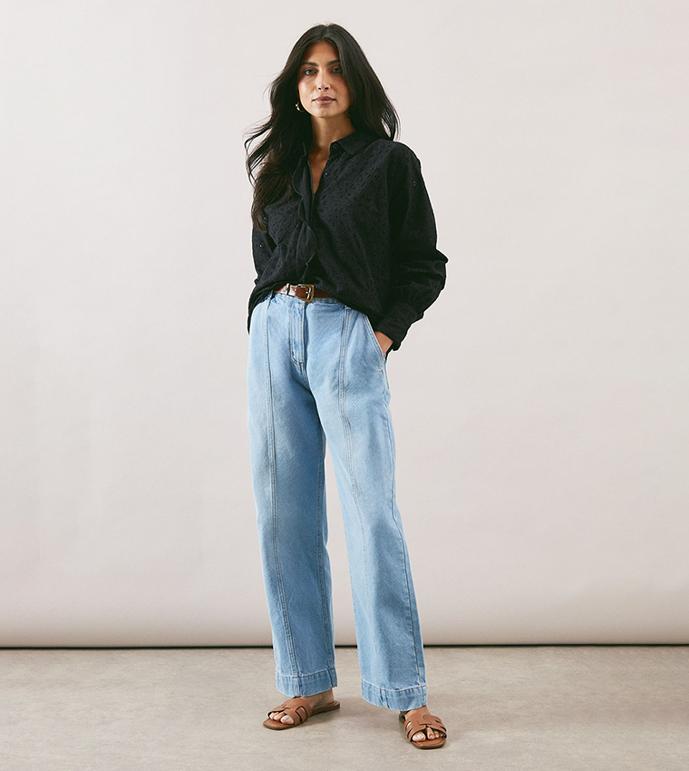 Broderie Long Sleeves Shirt