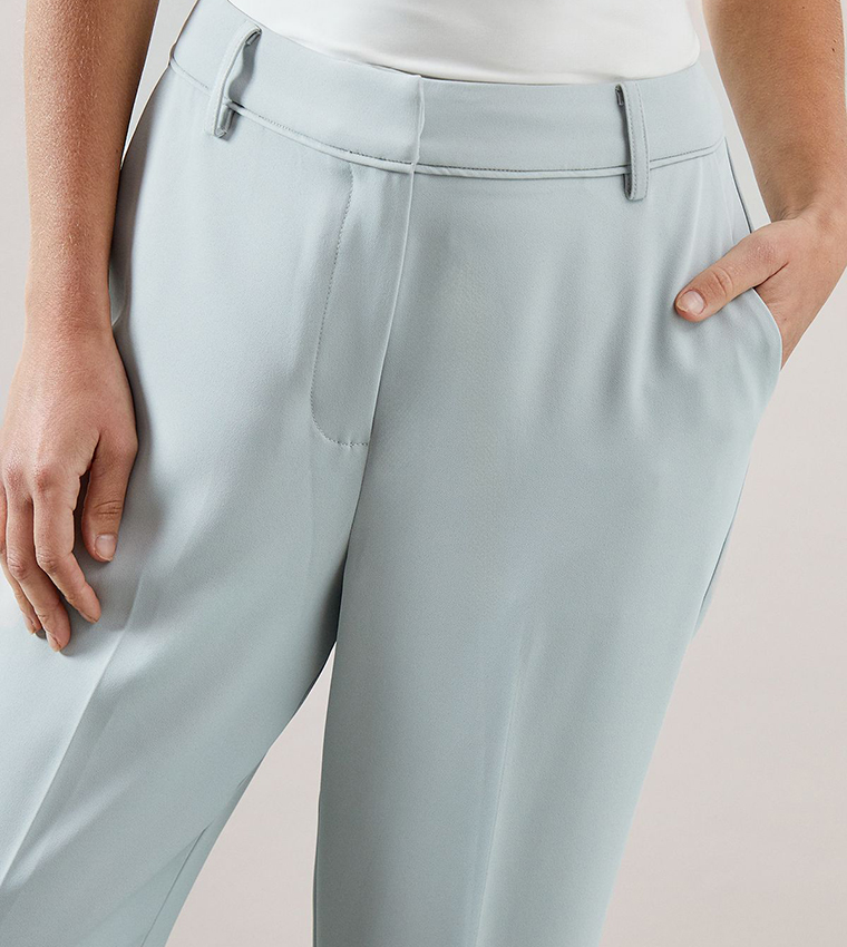 Petite Tapered Fit Trousers