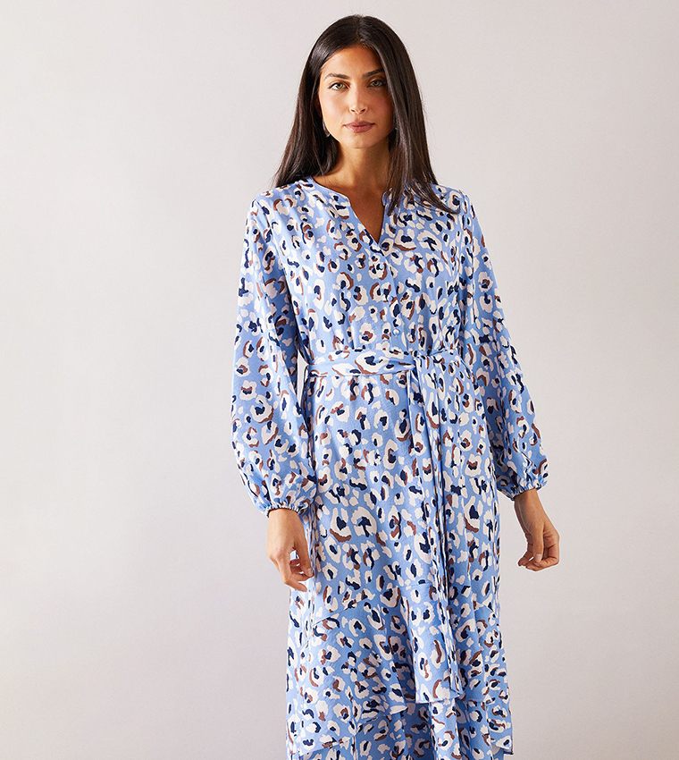 Leopard PrinT-Shirt Dress