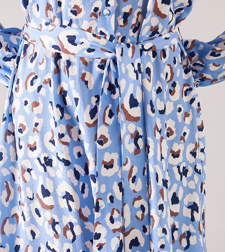 Leopard PrinT-Shirt Dress