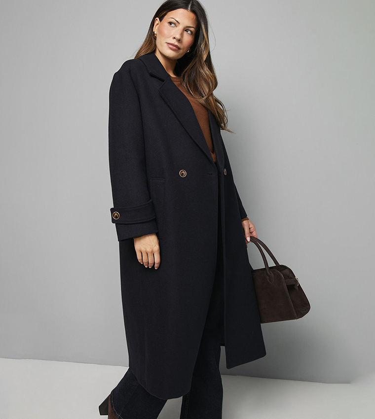 Double Breasted Car Coat