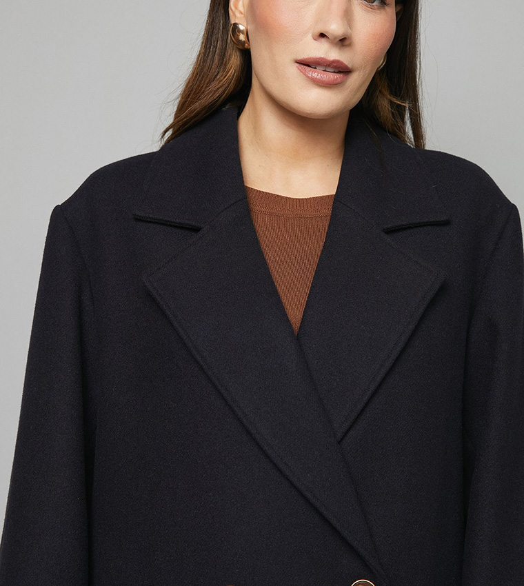 Double Breasted Car Coat