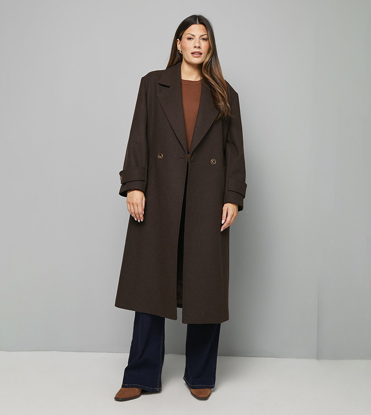 Double Breasted Car Coat