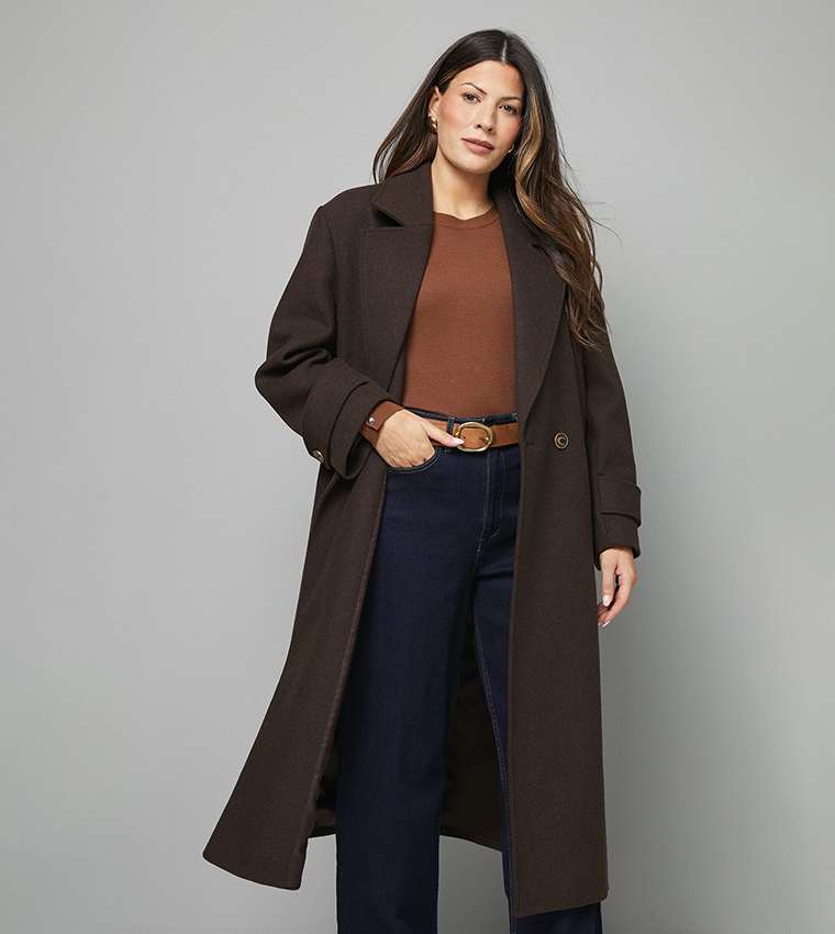 Double Breasted Car Coat
