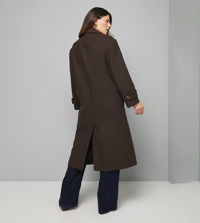 Double Breasted Car Coat