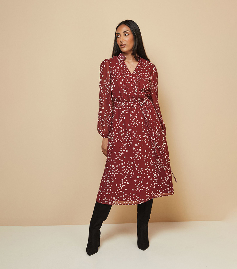Petite Dresses Polka Dot Dress Wallis Buy Wallis Petite Polka Dots