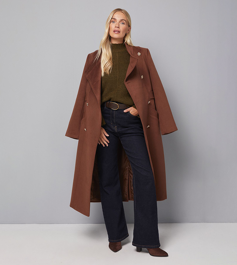 Petite High Neck Cosy Sweater