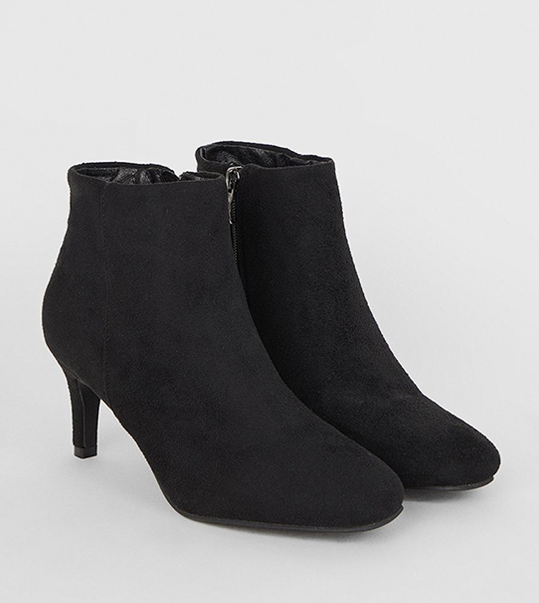 Andi Almond Toe Heeled Ankle Boots