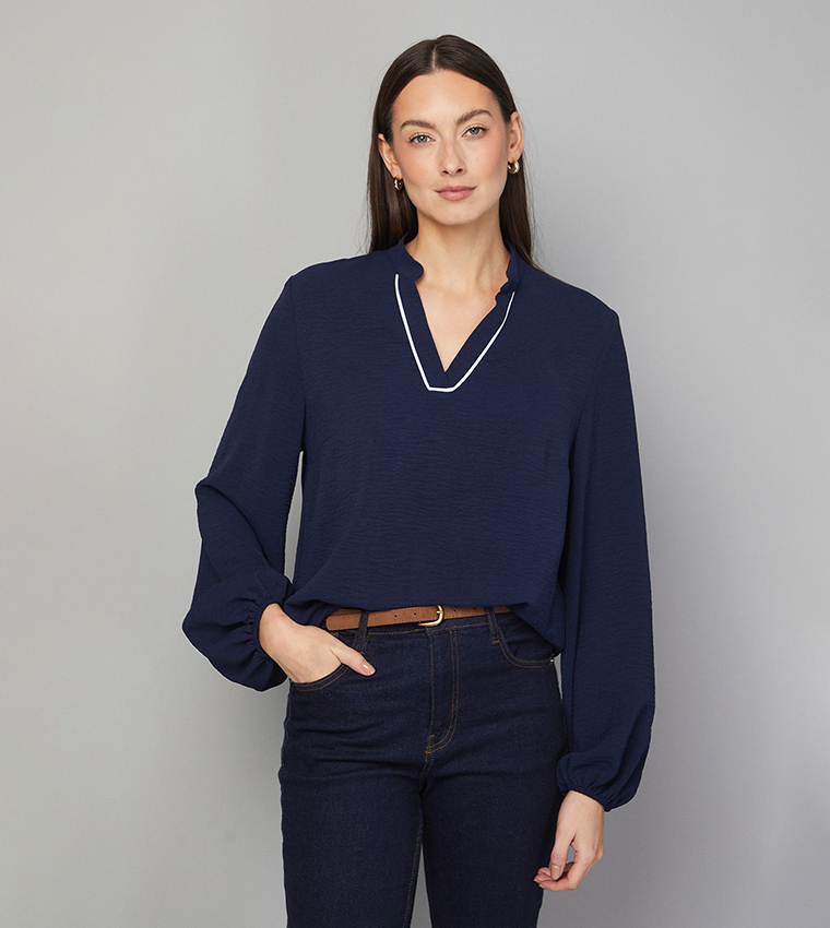 توب محبوك بلا قبة 