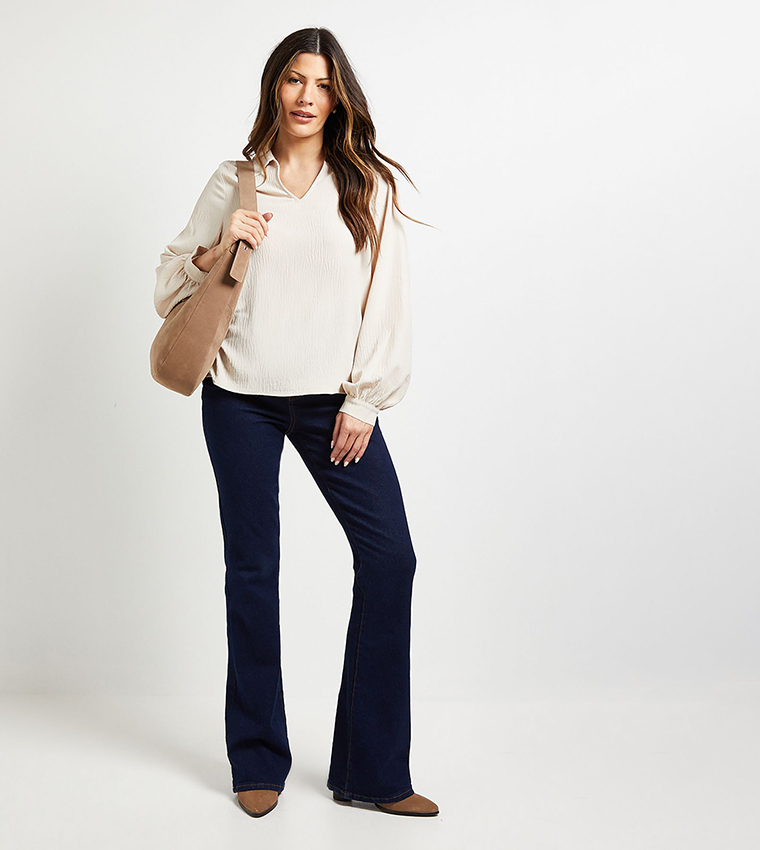 توب منسوج كم طويل 