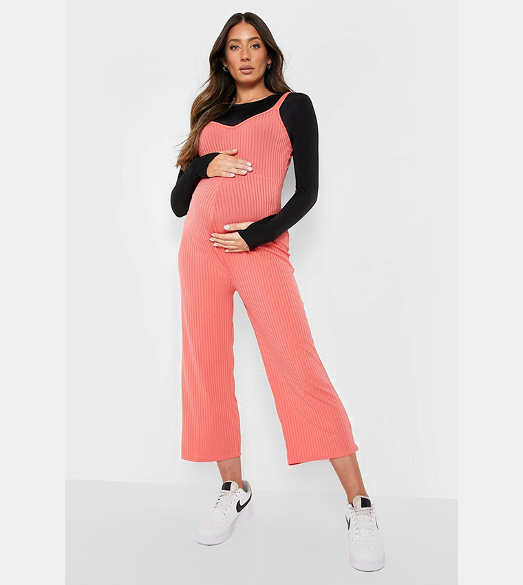 Ribbed culotte jumpsuit store