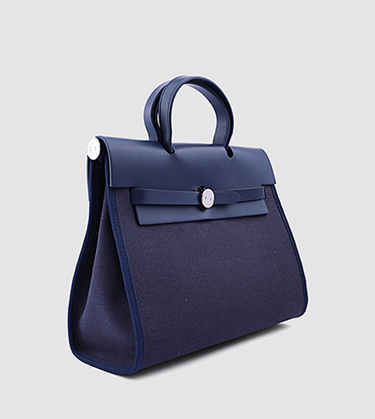 Textured Top Handle Bag