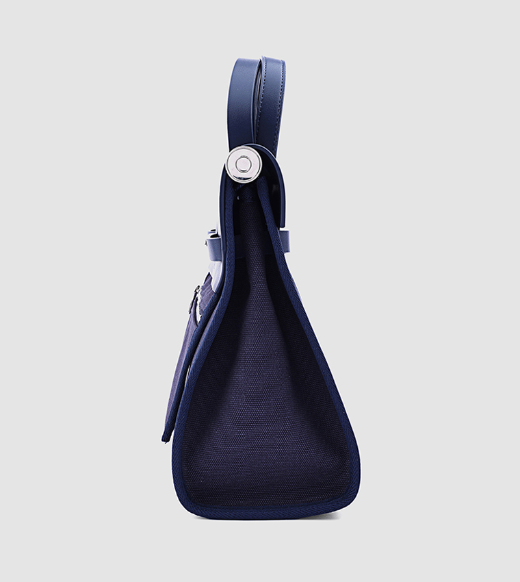 Textured Top Handle Bag