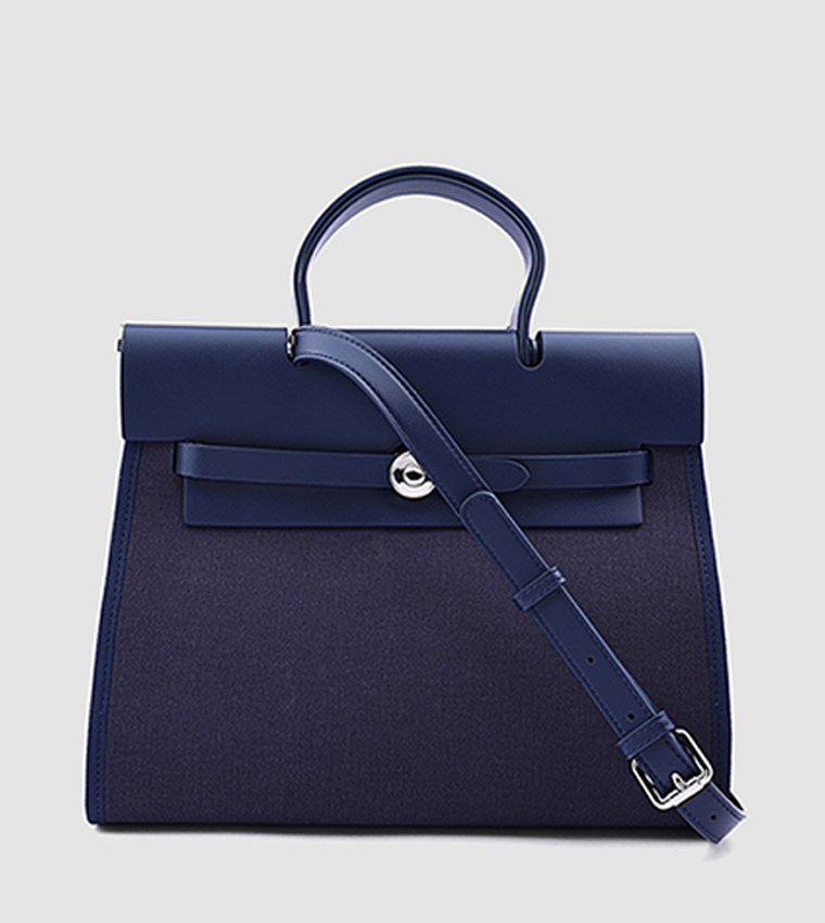 Textured Top Handle Bag