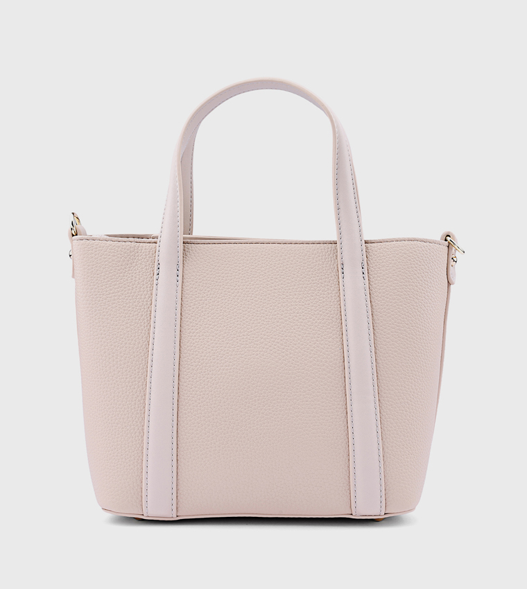 Metal Accent Shoulder Bag