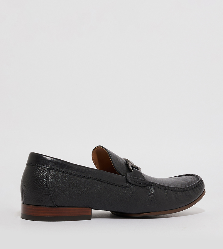 CHARLES Metal Accent Loafers