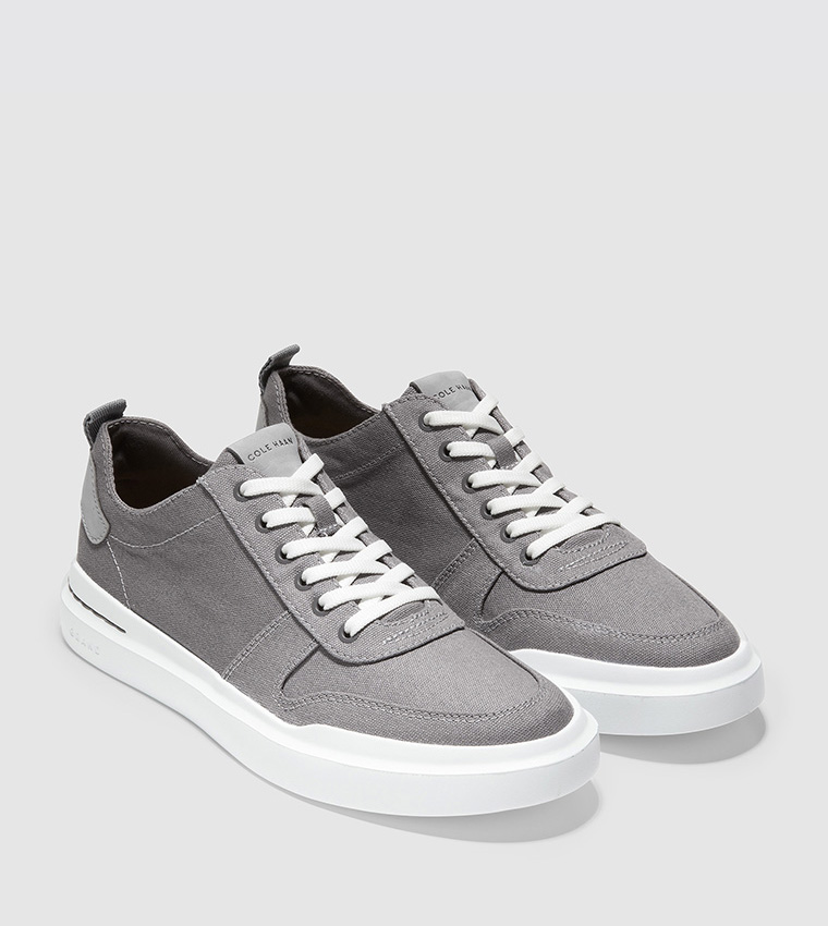 Buy Cole Haan Grand Pro Rally Canvas Court Sneaker Shoes In Grey 6thStreet Bahrain