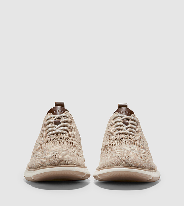 4.Zerogrand Stitch Lite Oxford Low Top Sneakers