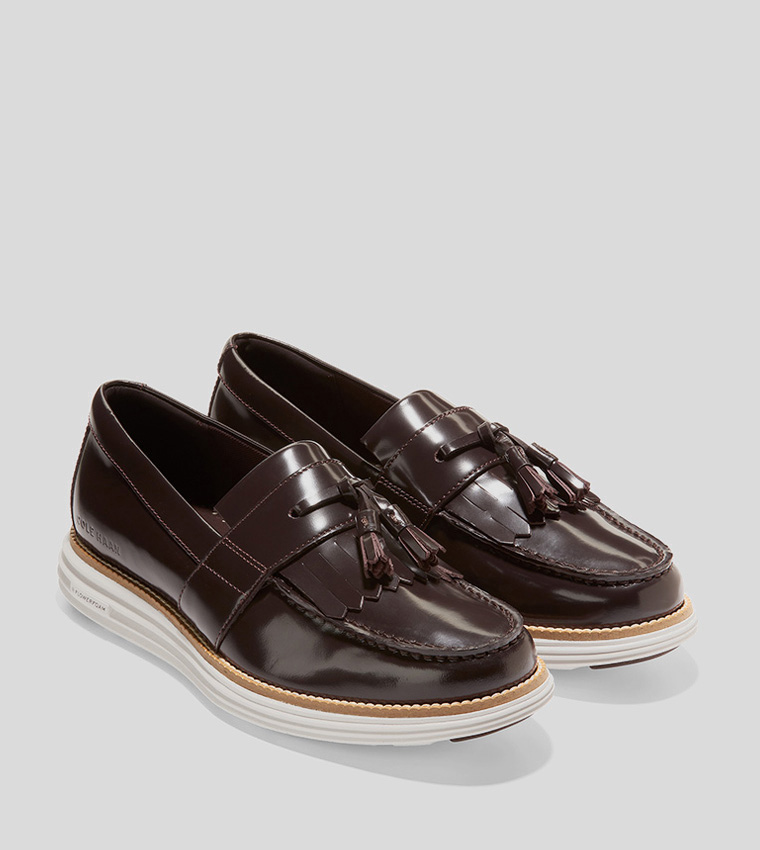 Buy Cole Haan Original Grand Kiltie Loafers In Brown 6thStreet Kuwait